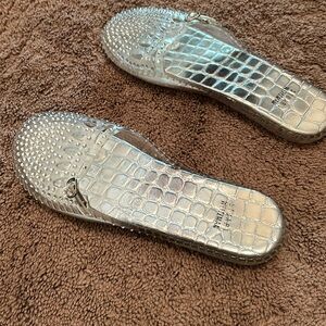 Stuart Weitzman jellies